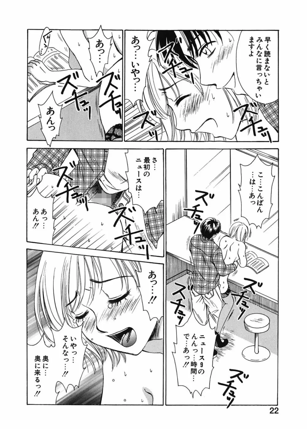 21時の女 ~ニュース・キャスター桂木美紀~ 1 Page.22