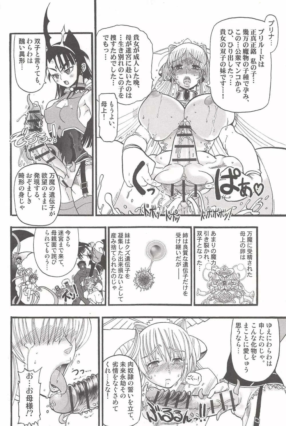 二人の迷宮王女 ~ふたなり母姉妹の溺愛ハーレム~ + とらのあな特典イラストカード Page.24