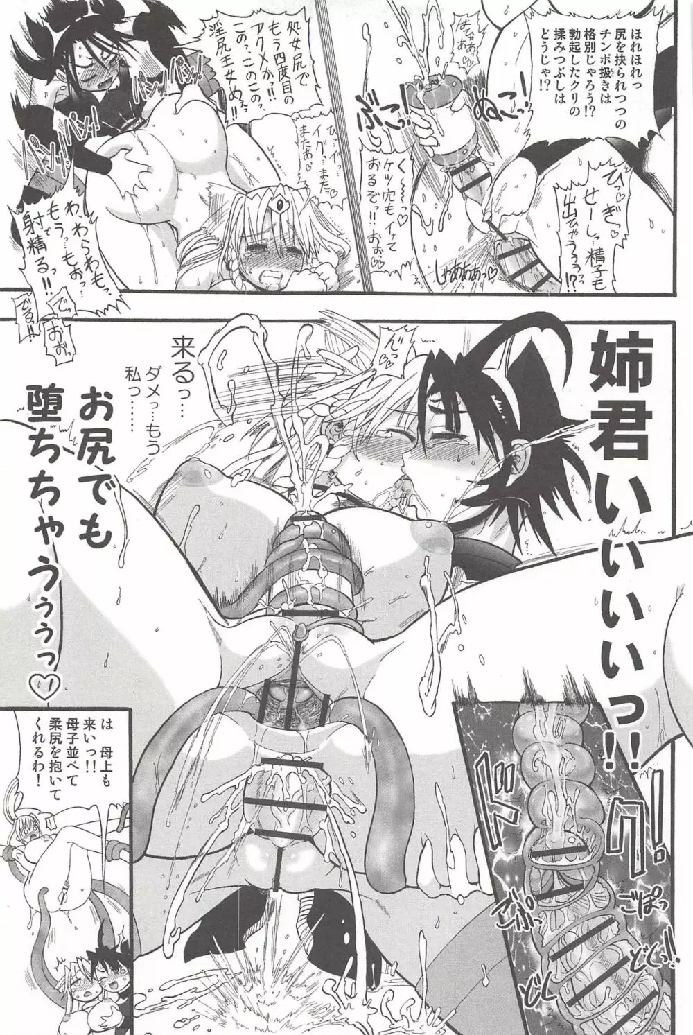 二人の迷宮王女 ~ふたなり母姉妹の溺愛ハーレム~ + とらのあな特典イラストカード Page.53