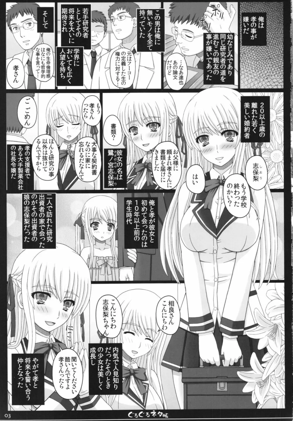 幸せのかたちのぐるぐるネタ帳83R＋ペーパー Page.3