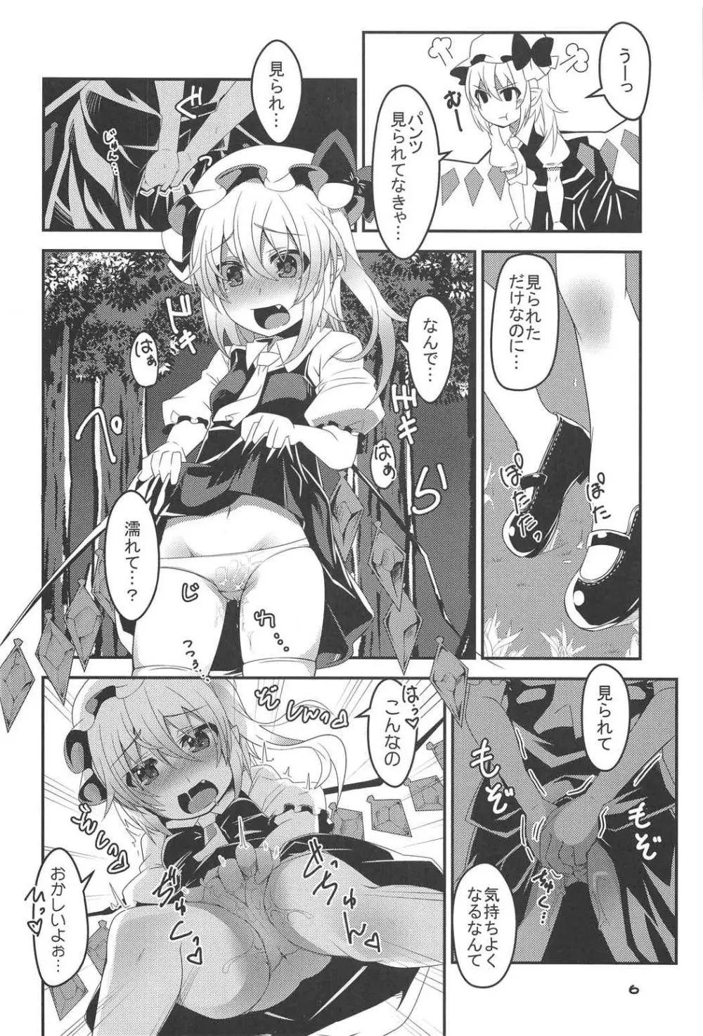 裸で飛んじゃうフランちゃん Page.5