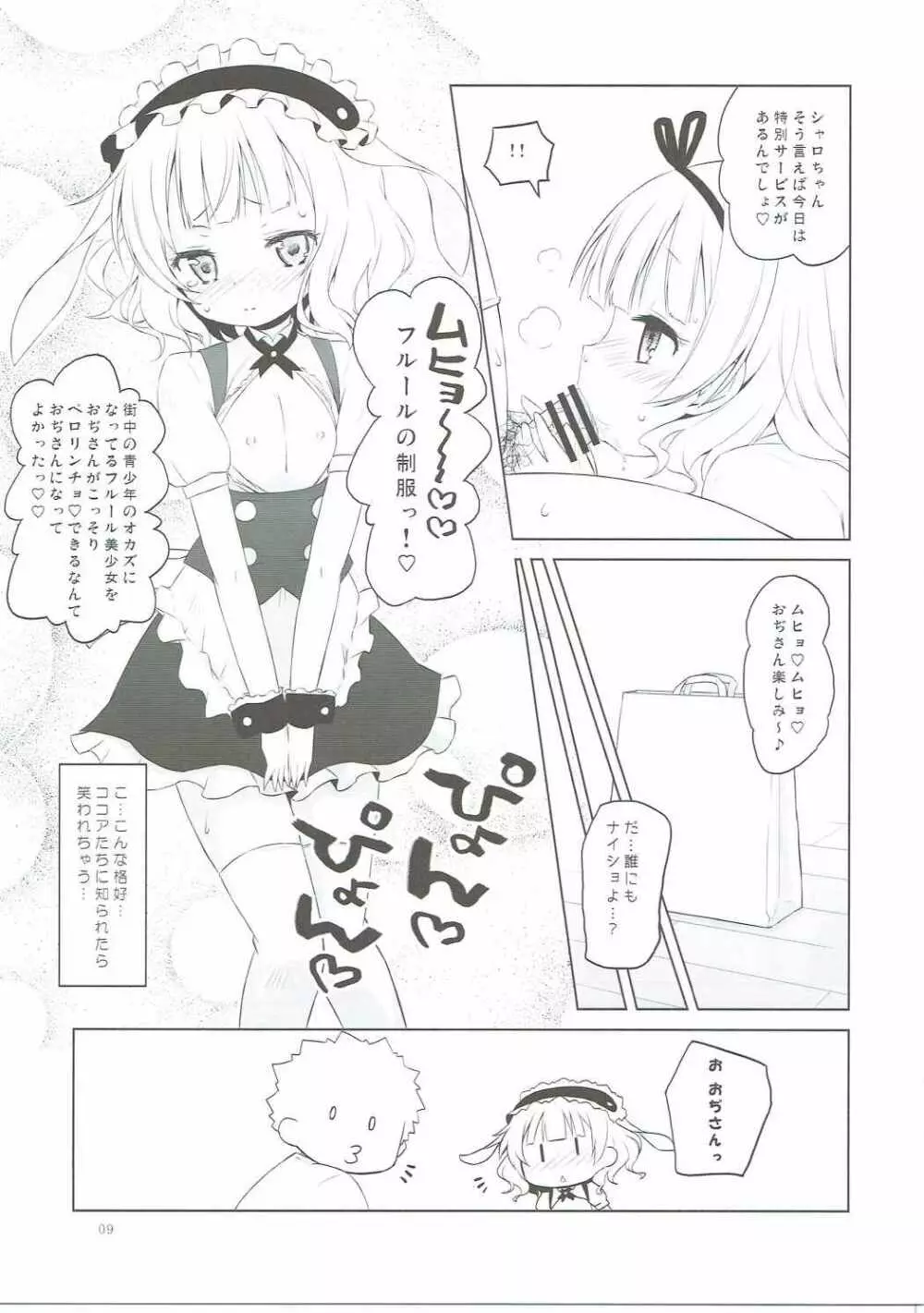 シャロちゃんVSカフェイン男 Page.8