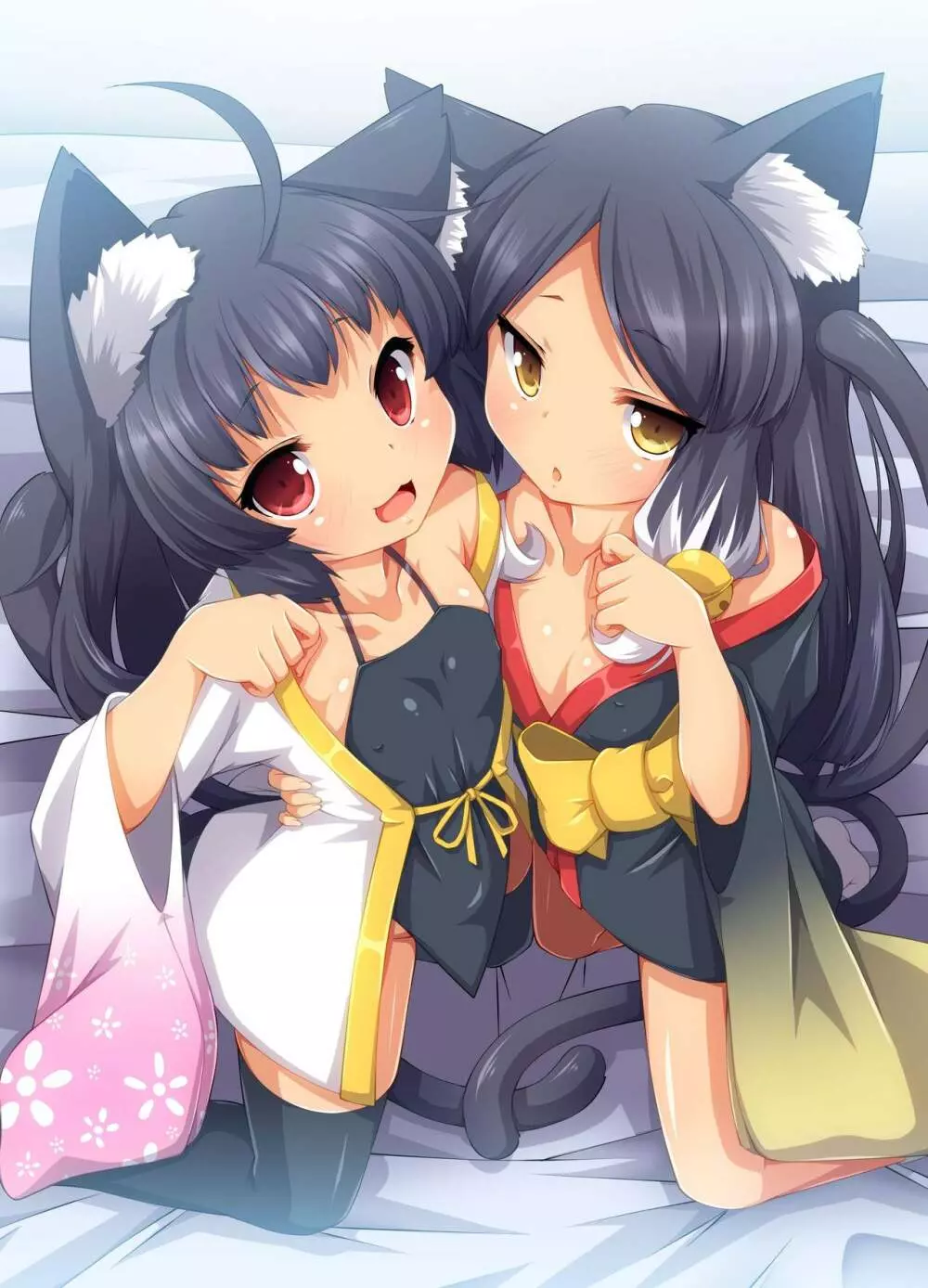 ツンデレ猫姉妹の全身ご奉仕SEX~ご恩は私達の身体でお返しいたします Page.27