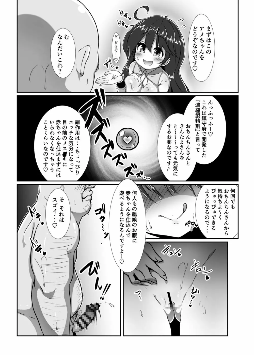 子作り鎮守府～メスガキ艦娘の子宮で楽しくオナホを作って遊ぼう♪～ Page.3