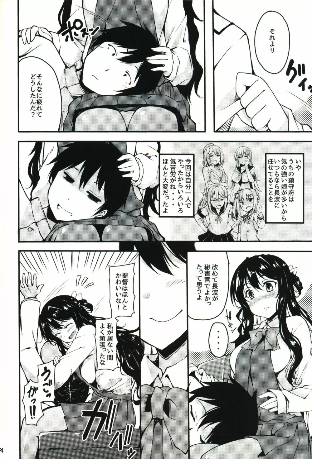 秘書艦の長波サマ Page.3