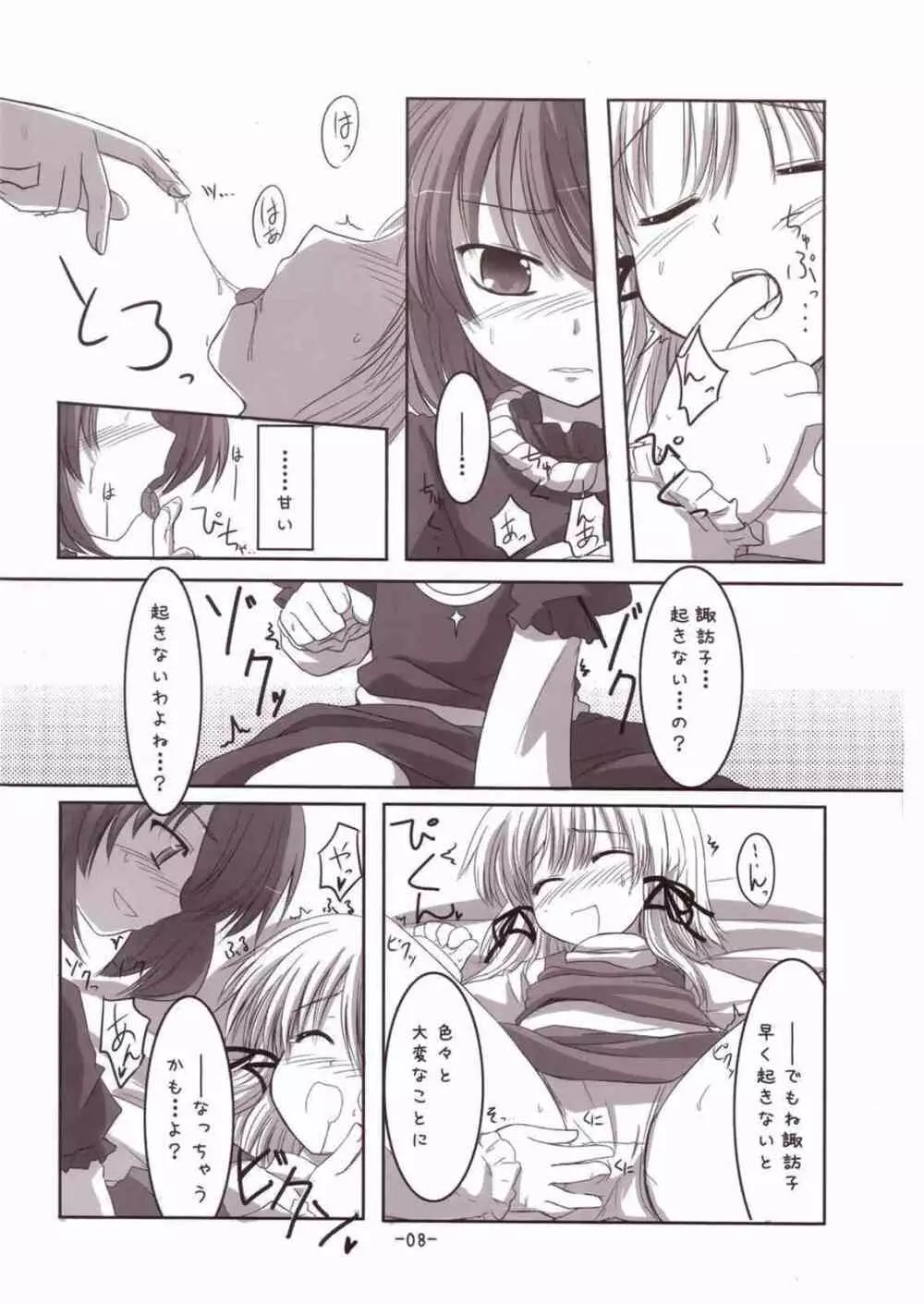 諏訪子さまといっしょ! Page.8