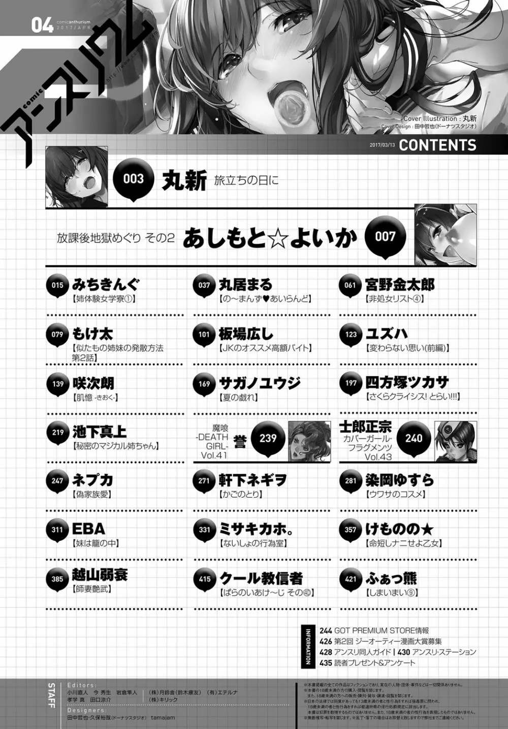 COMIC アンスリウム 2017年4月号 Page.436