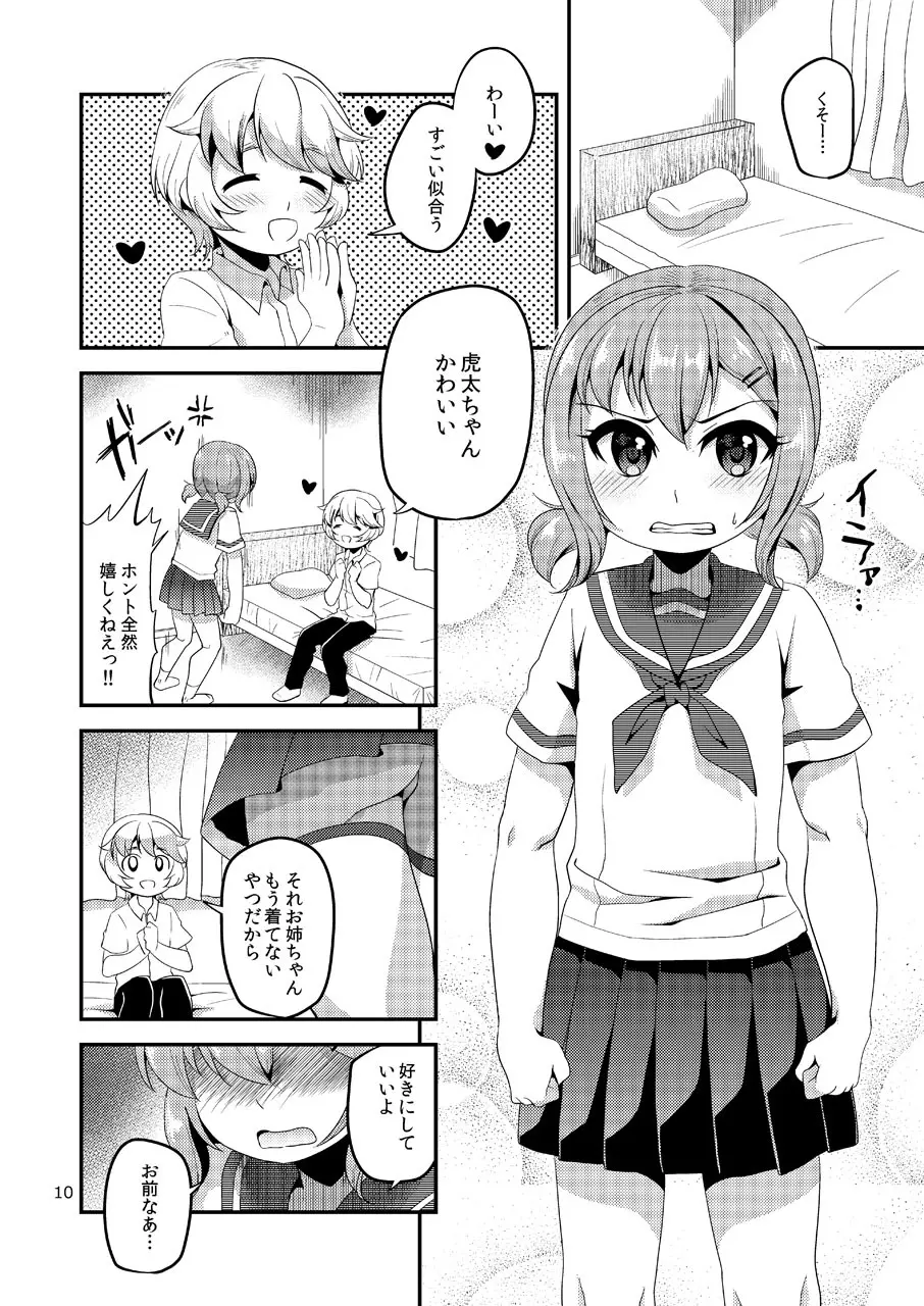 賭け負け女装幼なじみ Page.9