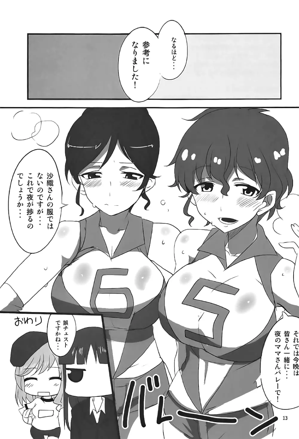 夜の西住流 弐 Page.12