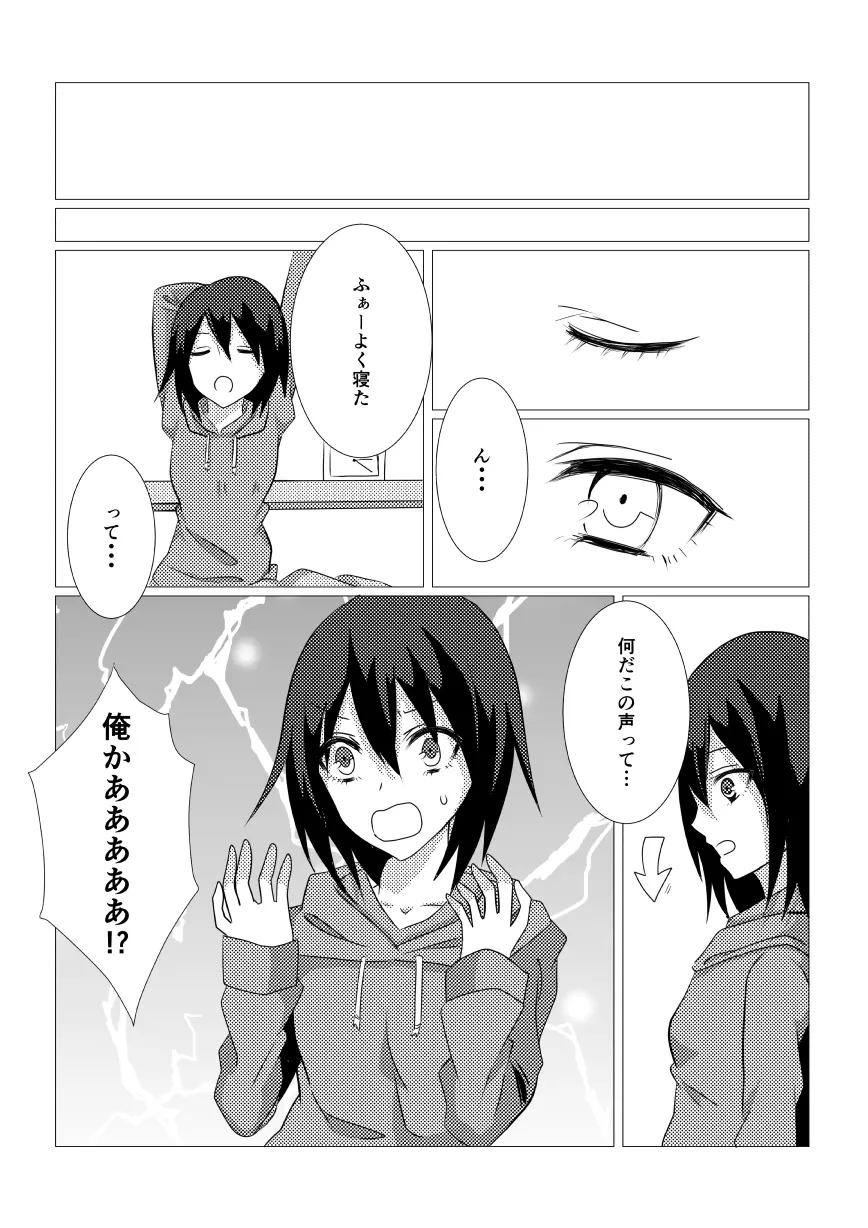 ねておきたら女になっていた件 Page.2