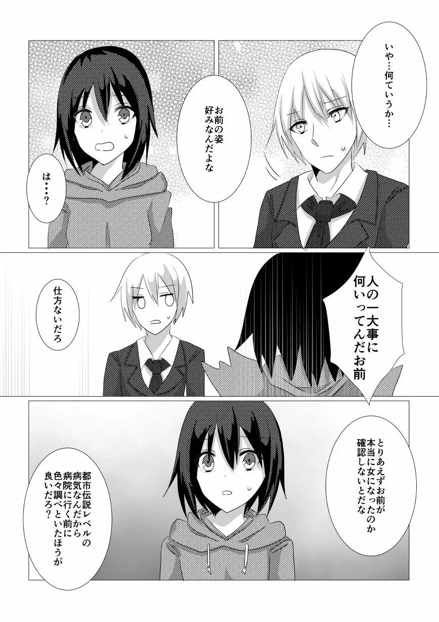 ねておきたら女になっていた件 Page.5