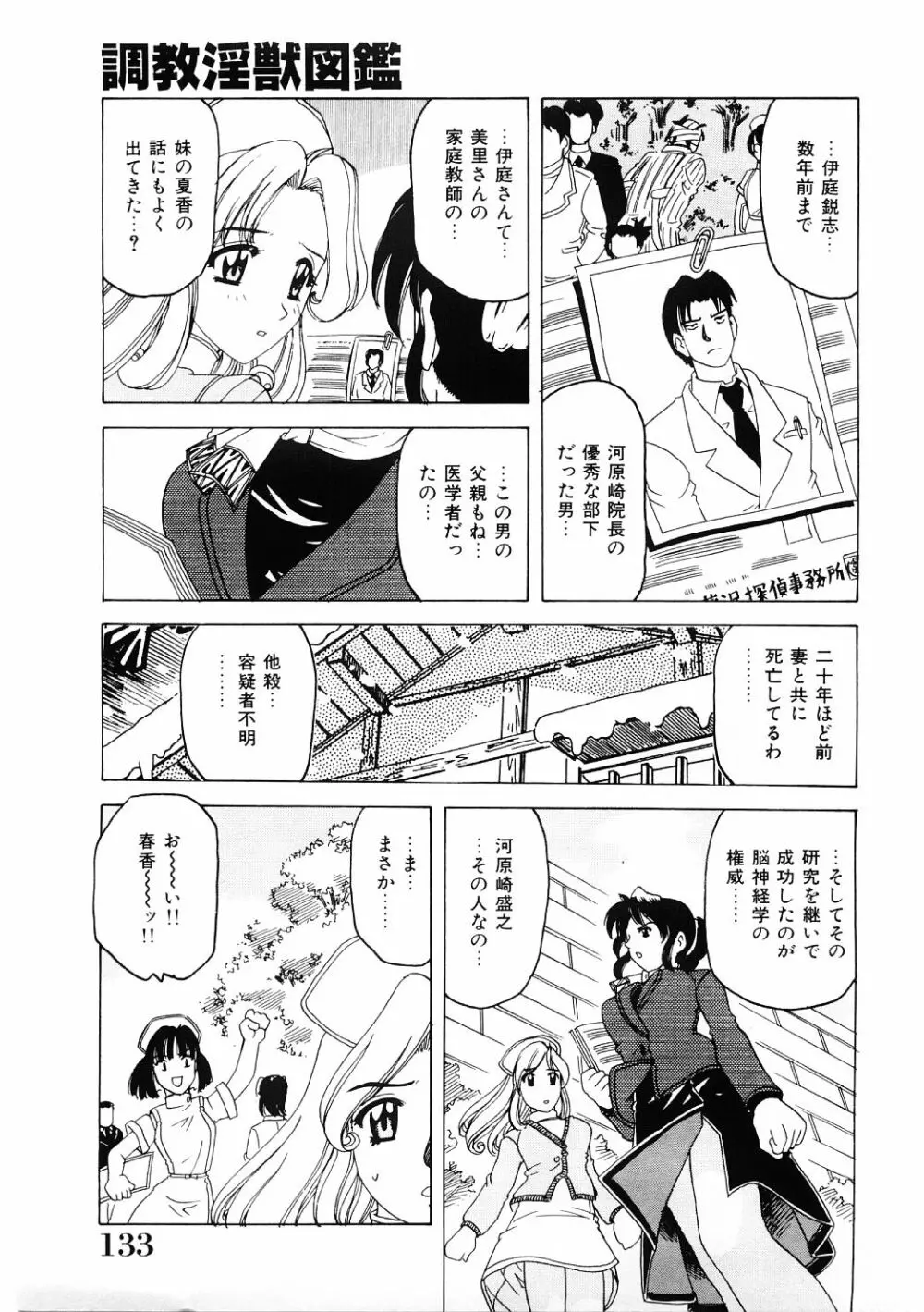 調教淫獣図鑑 Page.132