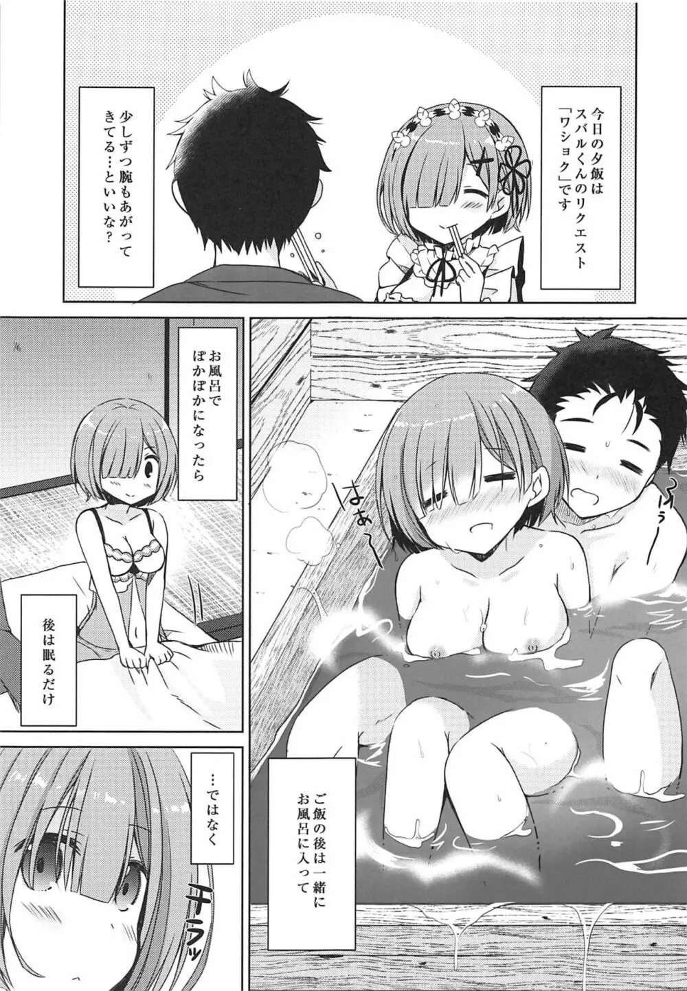 ナツキ・レムの新婚生活24時 Page.8