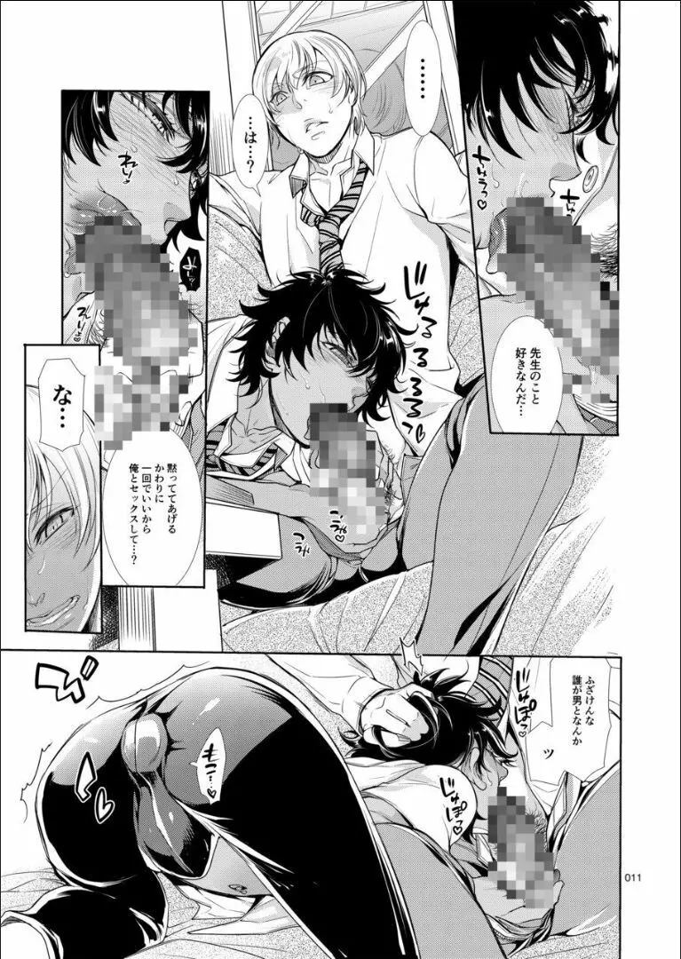 メス男子〇生❤脅迫からの逆レ〇プ Page.10