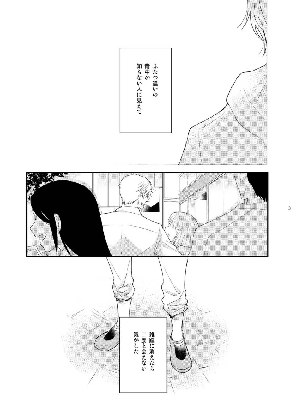 女装のオレと幼なじみのタラシの先輩がデートします Page.3