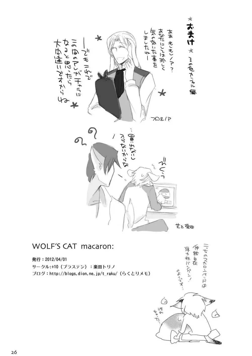 WOLF'S CAT Macaron: Page.26