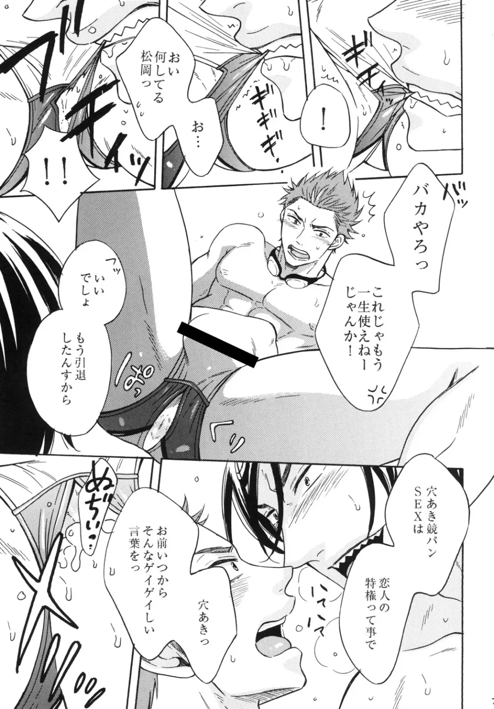 鮫柄学園ビッチ部長3 Page.22