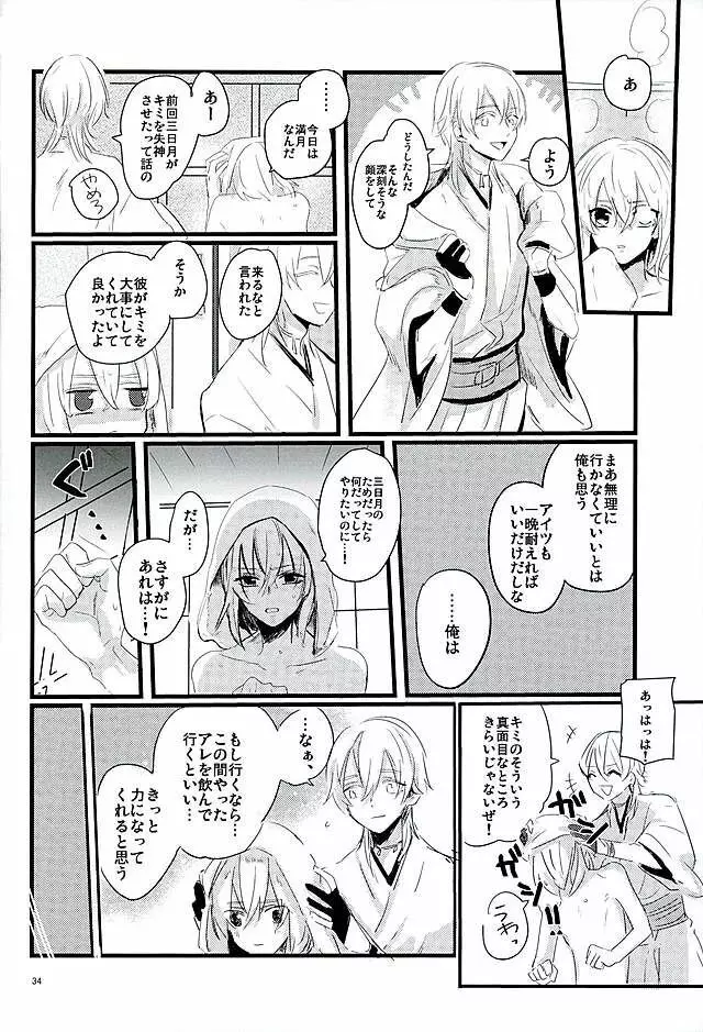 満月の夜の三日月はすごいっ!! Page.32