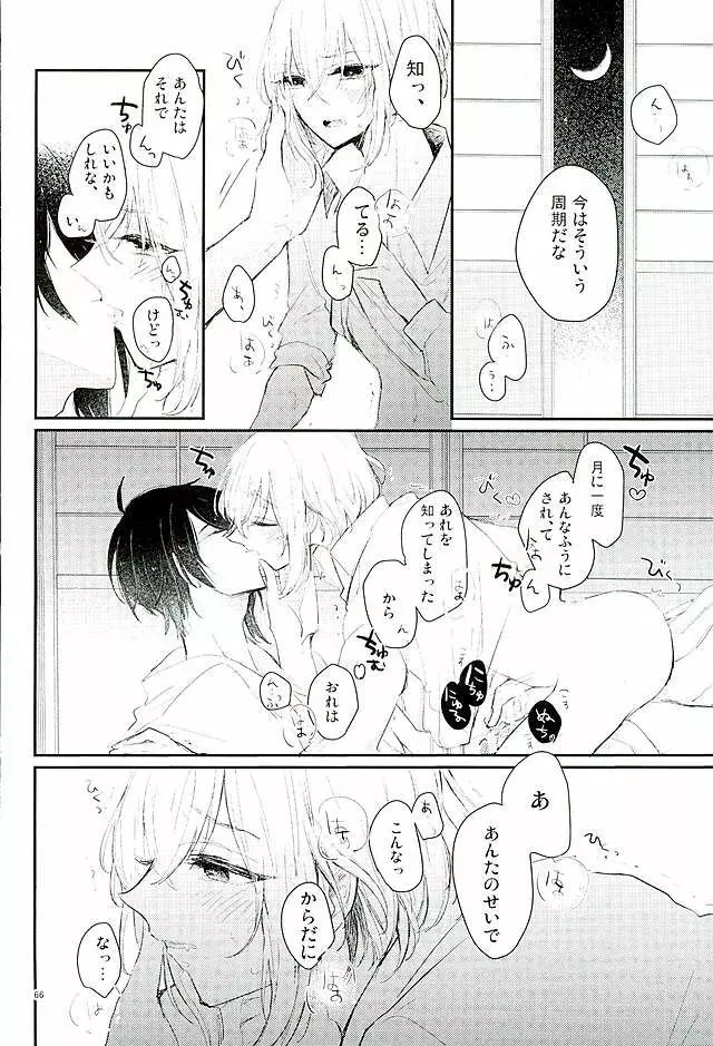 満月の夜の三日月はすごいっ!! Page.62