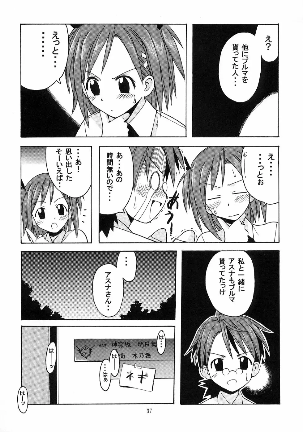 ネギ先生と賢者のブルマ Page.36