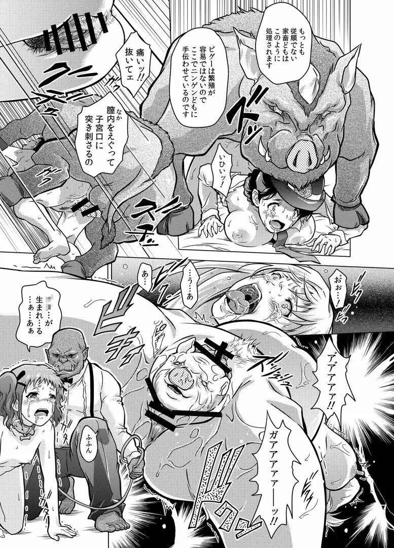 ドミネイト・オーク ~家畜以下とされた惨めな人間族~ Page.47