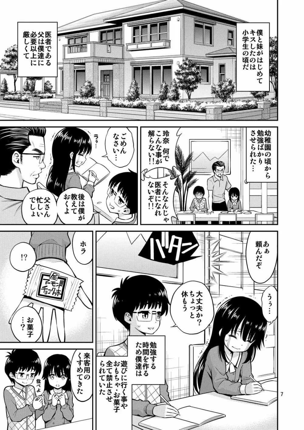 妹と家キス Page.7