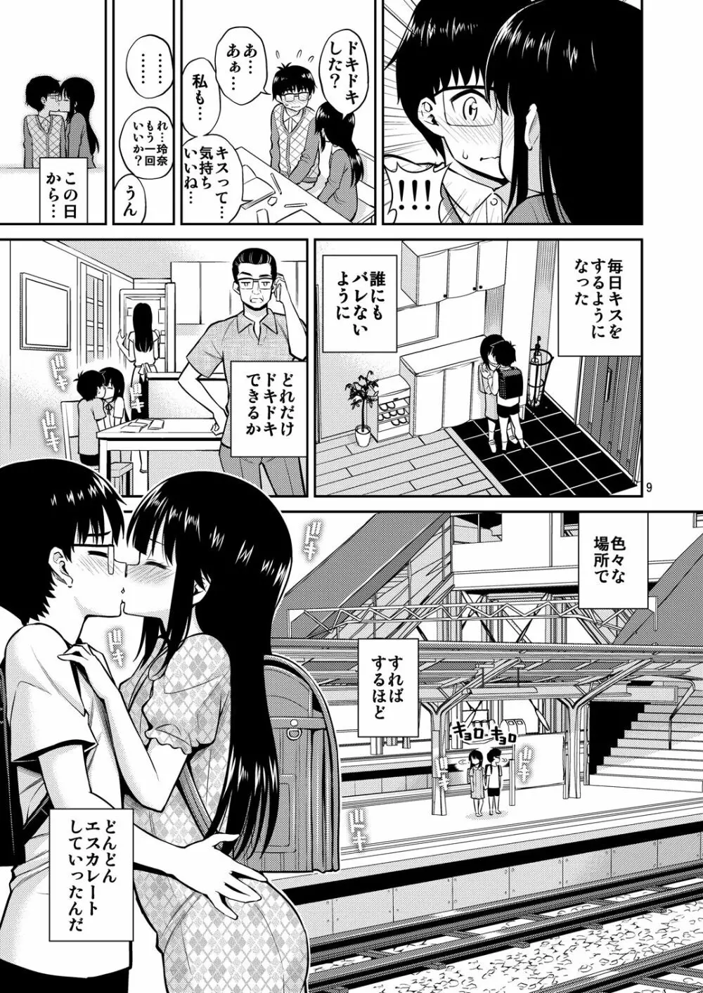 妹と家キス Page.9