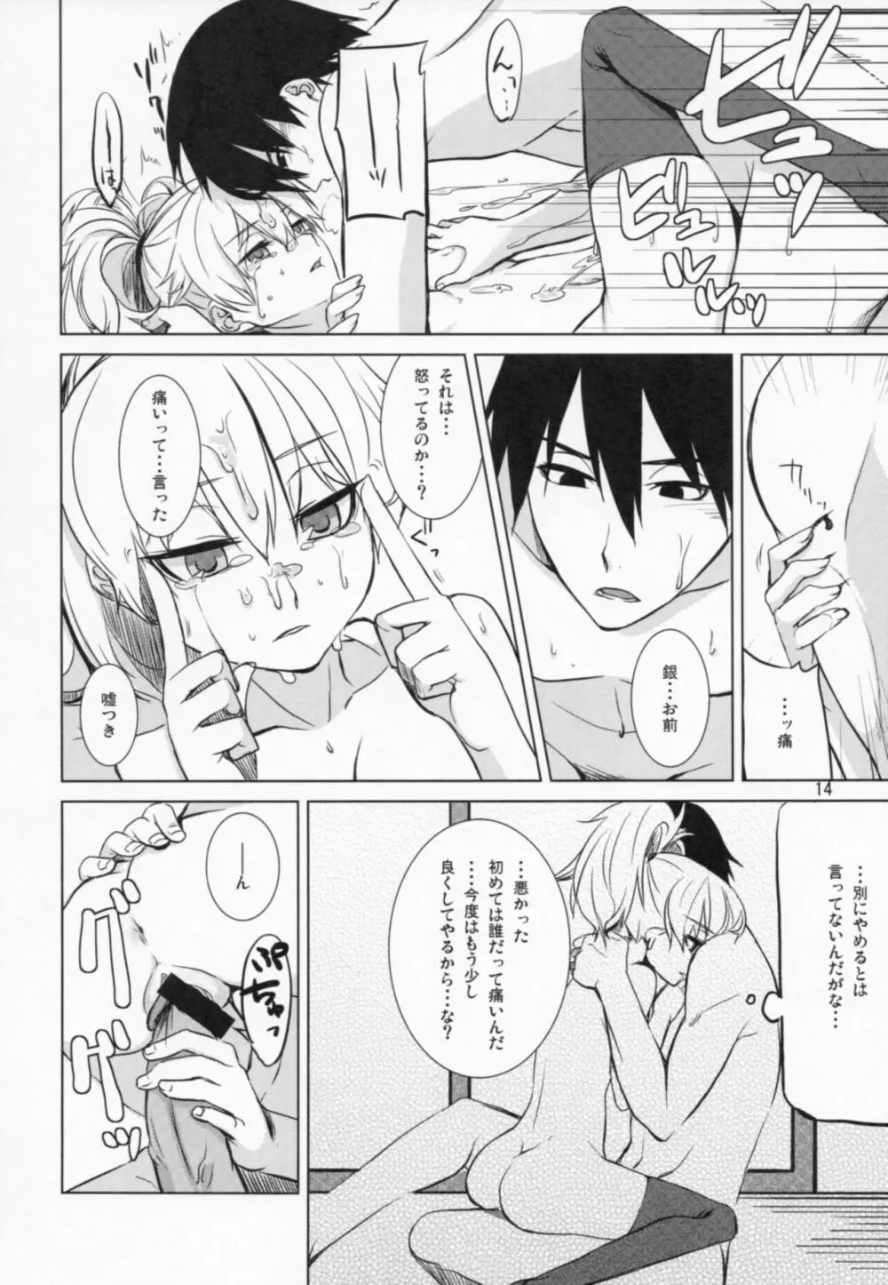 黒の夜 銀の月 Page.13