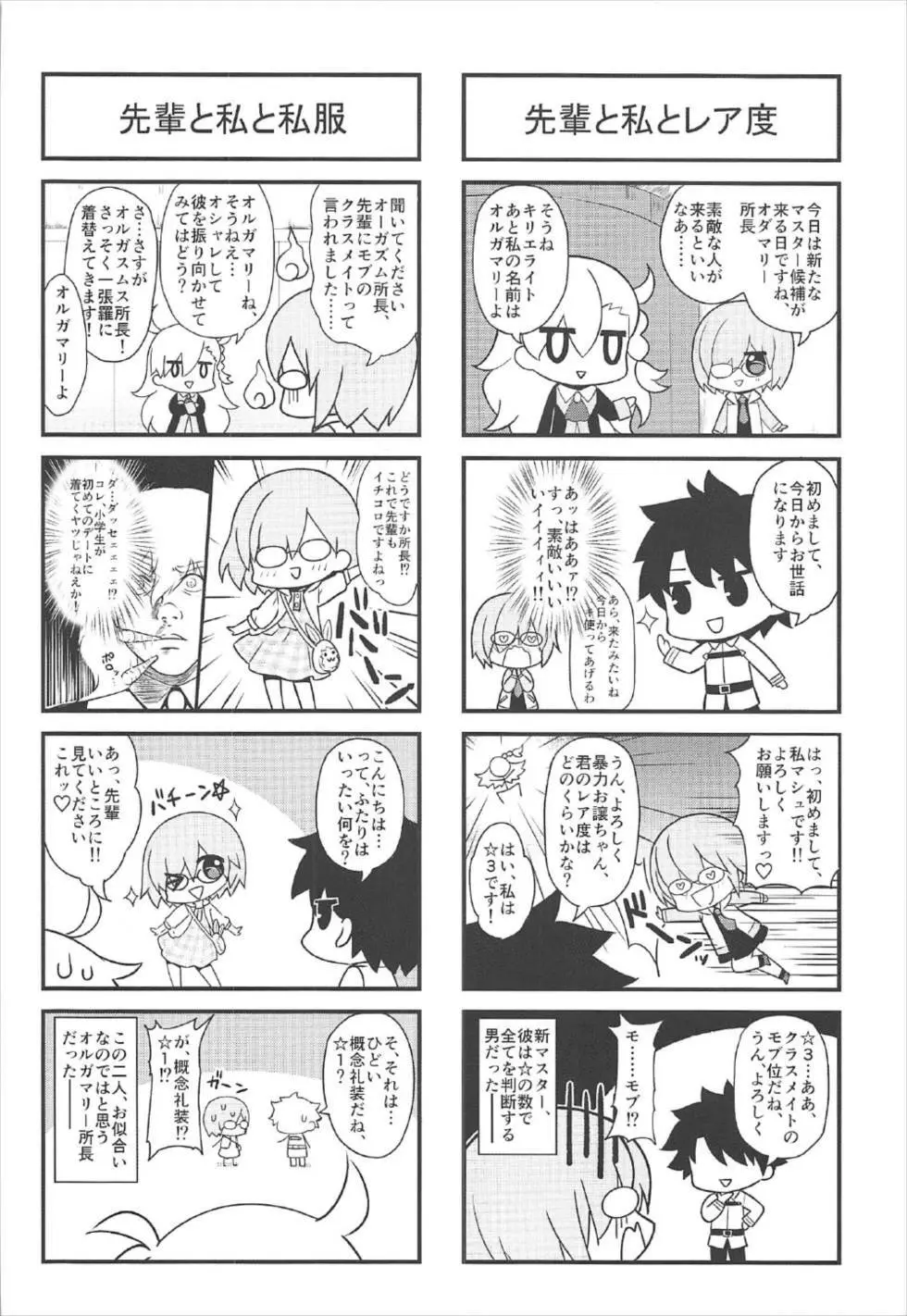 FGO合同誌 マスターの前でだけ見せる顔 Page.2