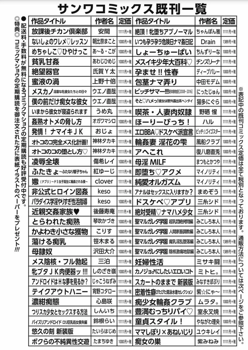 コミック・マショウ 2017年10月号 Page.282