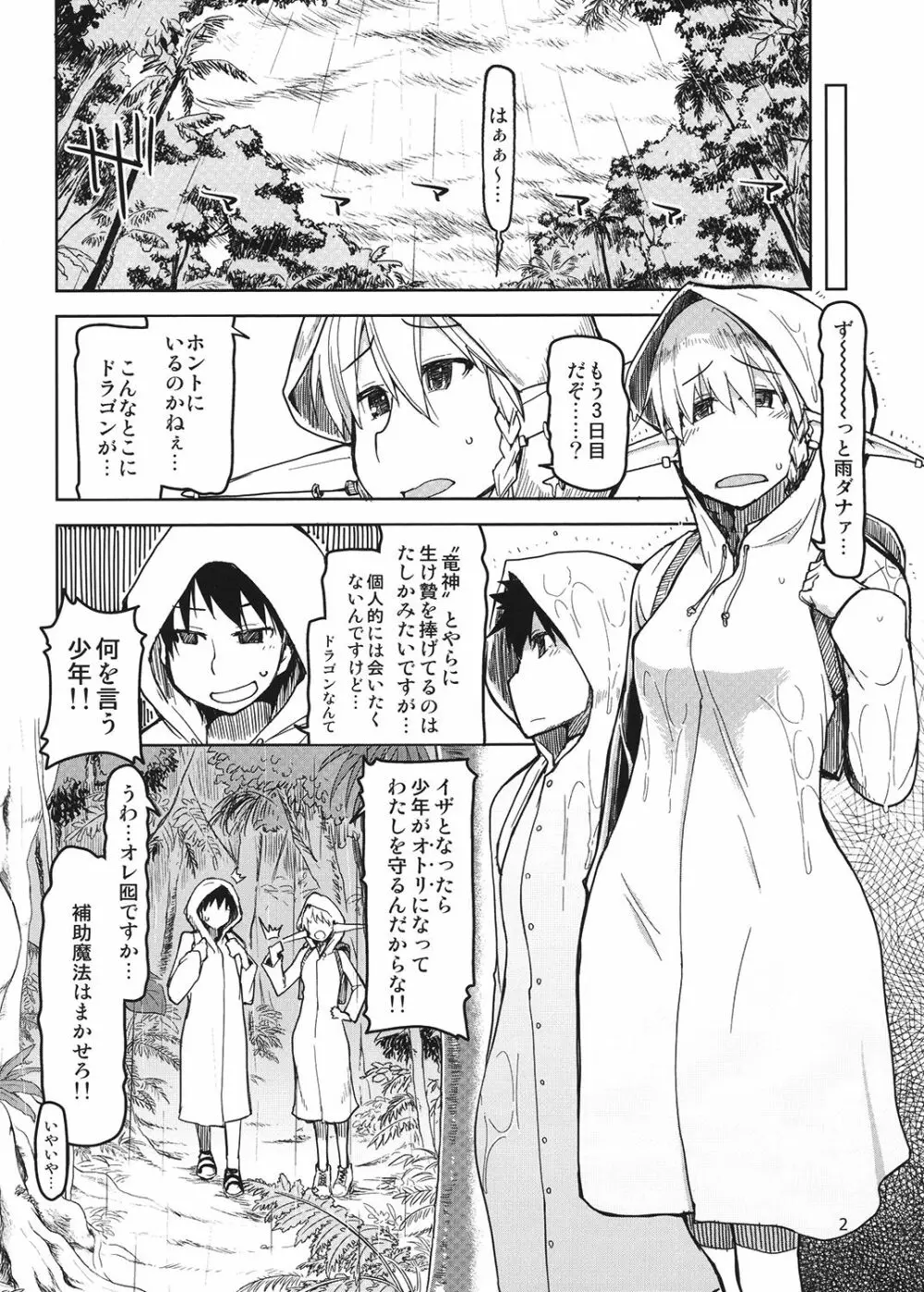 ドスケベエルフの異種姦日記 4 Page.3