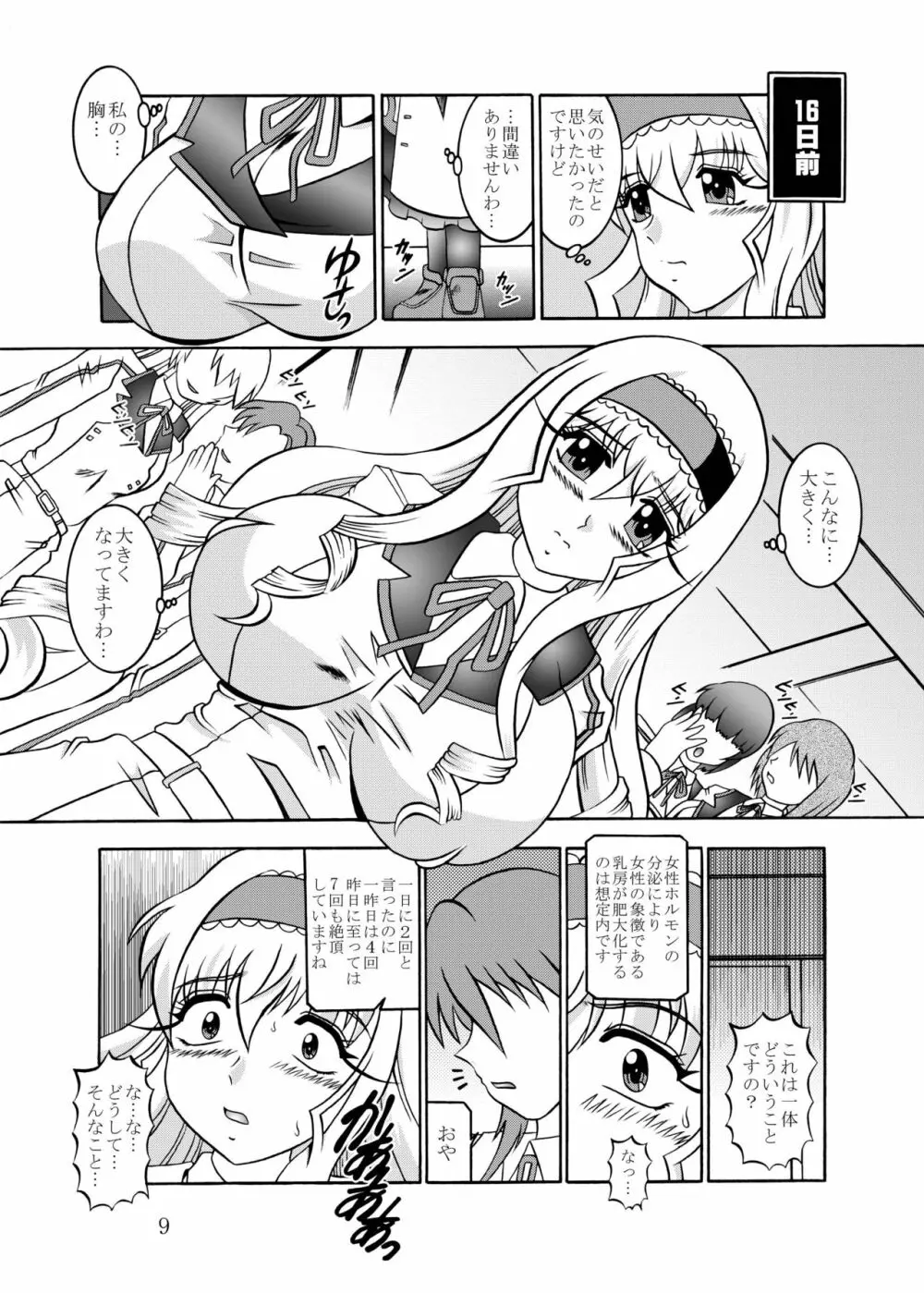 淫欲改造:セシリア・オ○コット Page.9