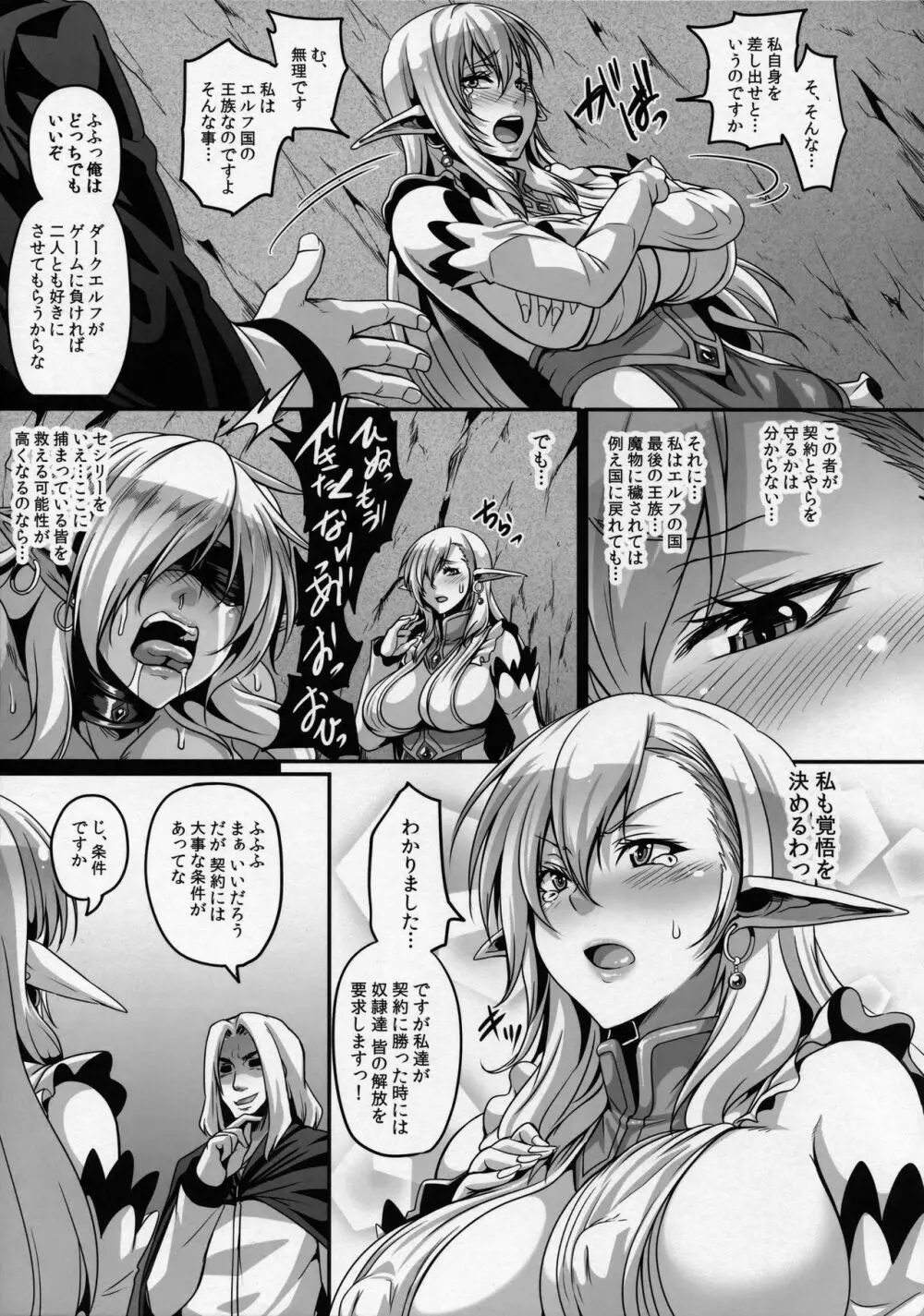 隷囚エルフシリーズ2 隷囚のエルフプリンセス Page.17