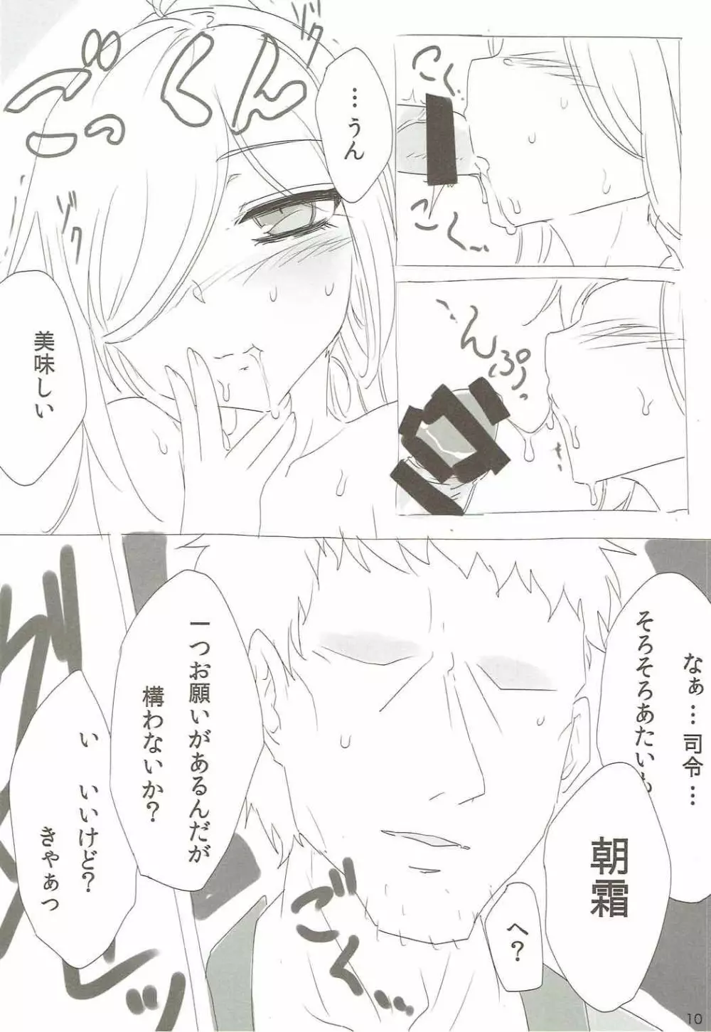 朝霜さんと温泉 Page.9