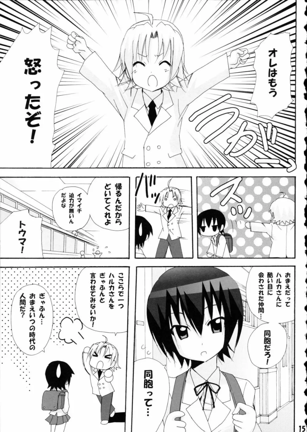 ハルカ姉さまにラブ汁どっぴゅん Page.14