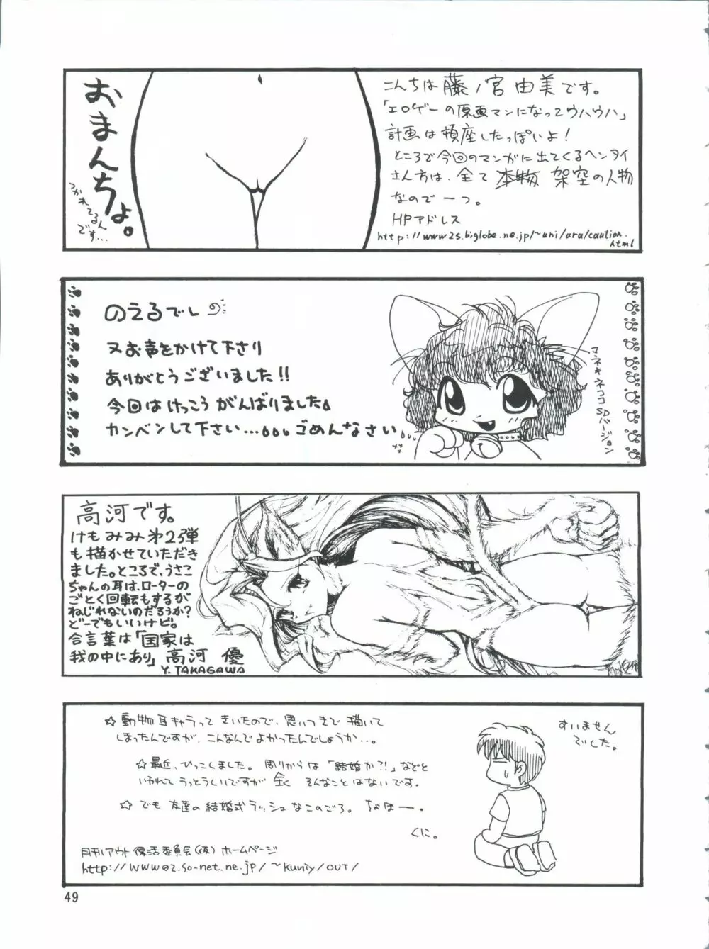 プラスY Vol.26 けもみみっくす 2 Page.49