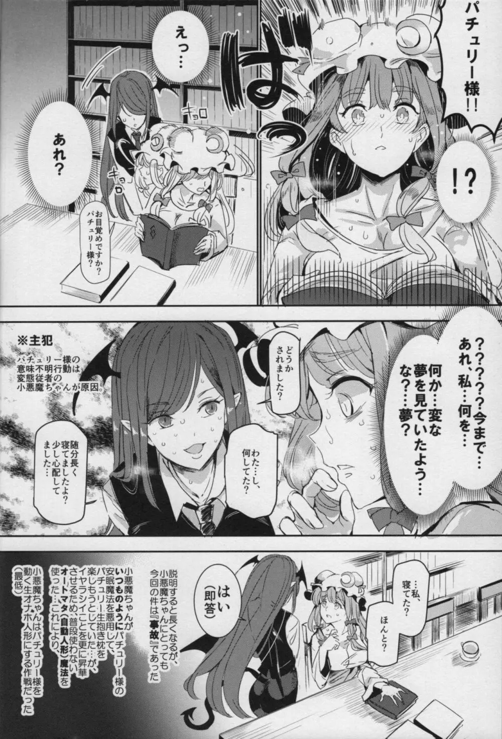 突然激イキパチュリー様 Page.13