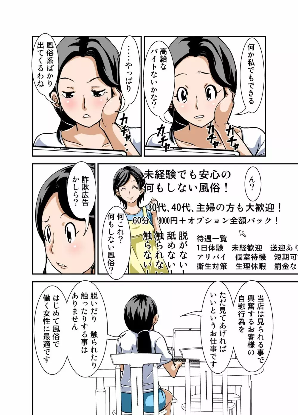 普通の主婦が風俗に堕ちた理由 その壱～仕事初め～ Page.5