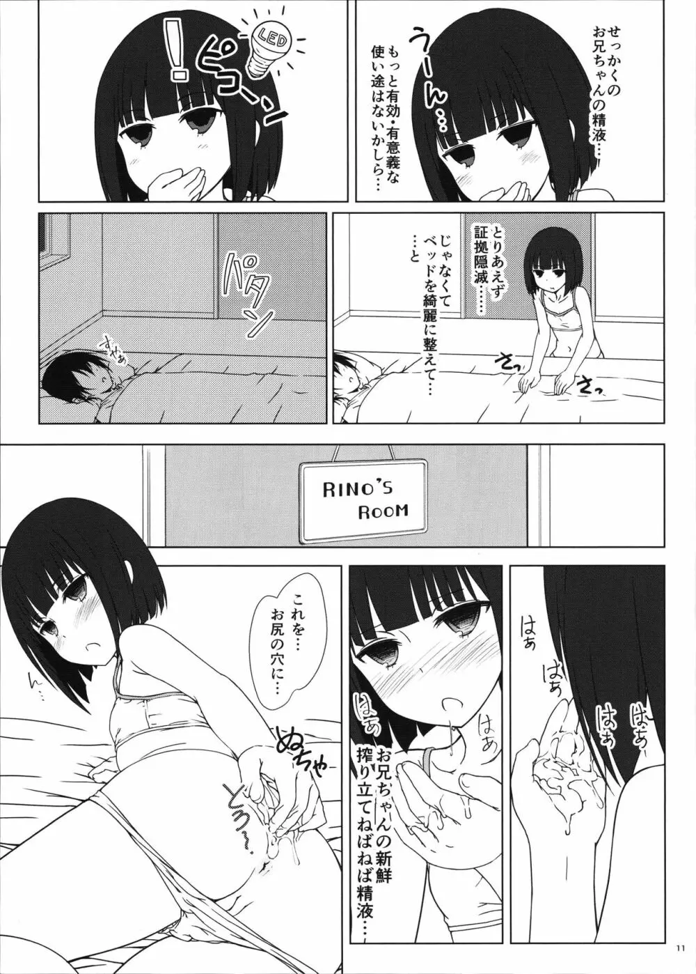 田中妹がわりとさかりげ Page.10