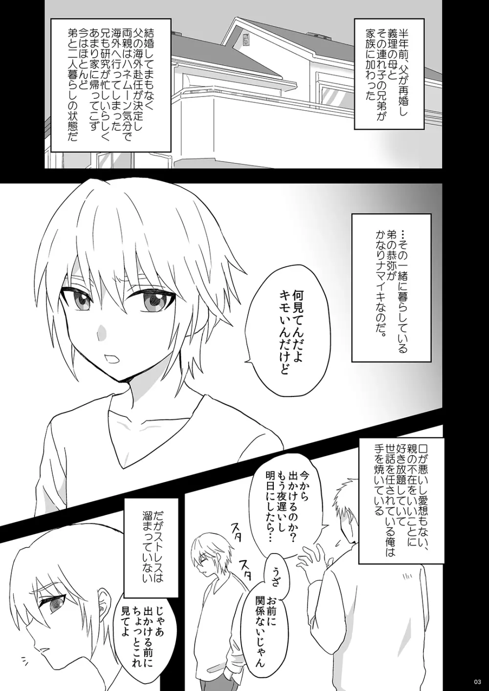 ナマイキ弟を催眠で! Page.3