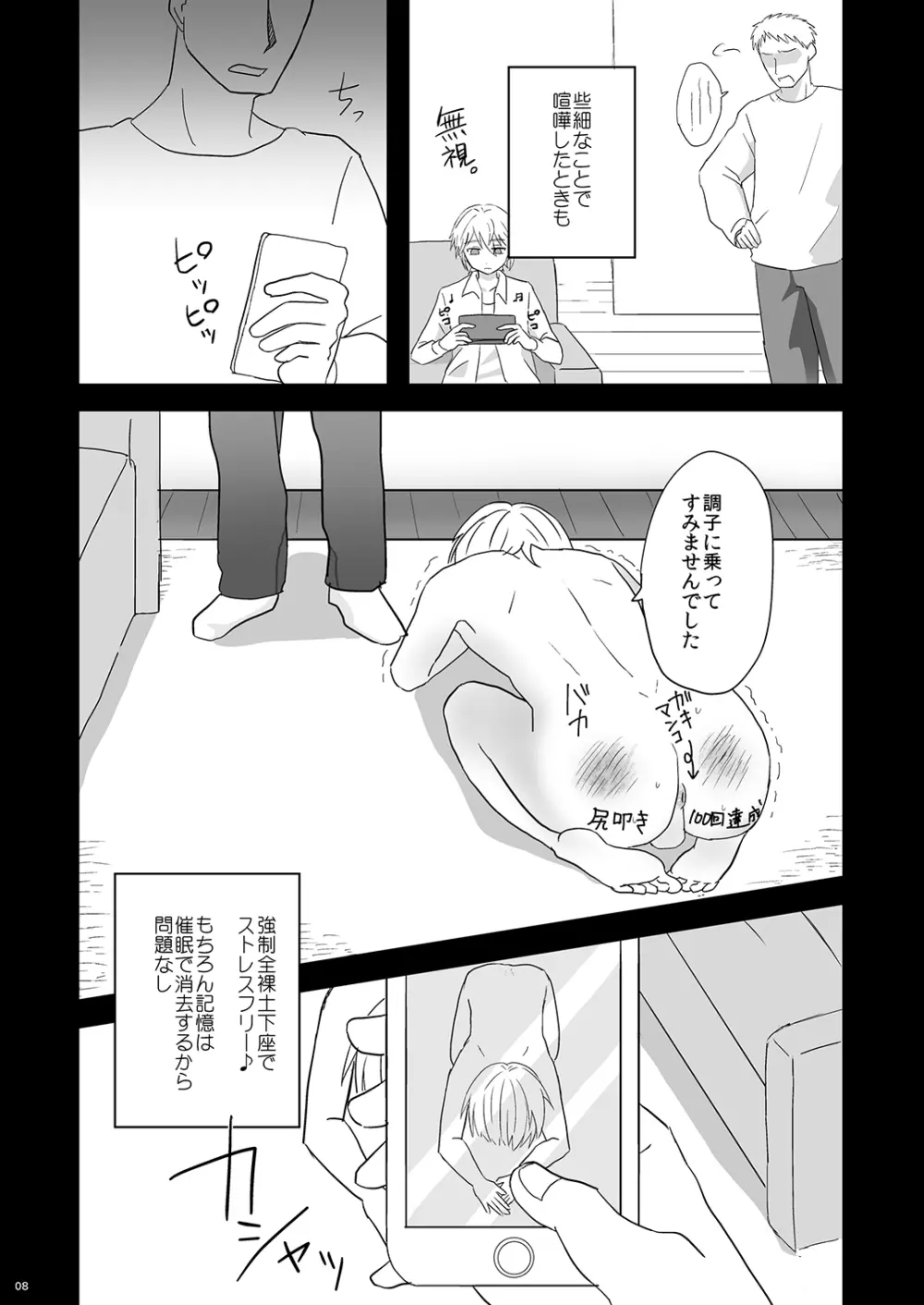 ナマイキ弟を催眠で! Page.8