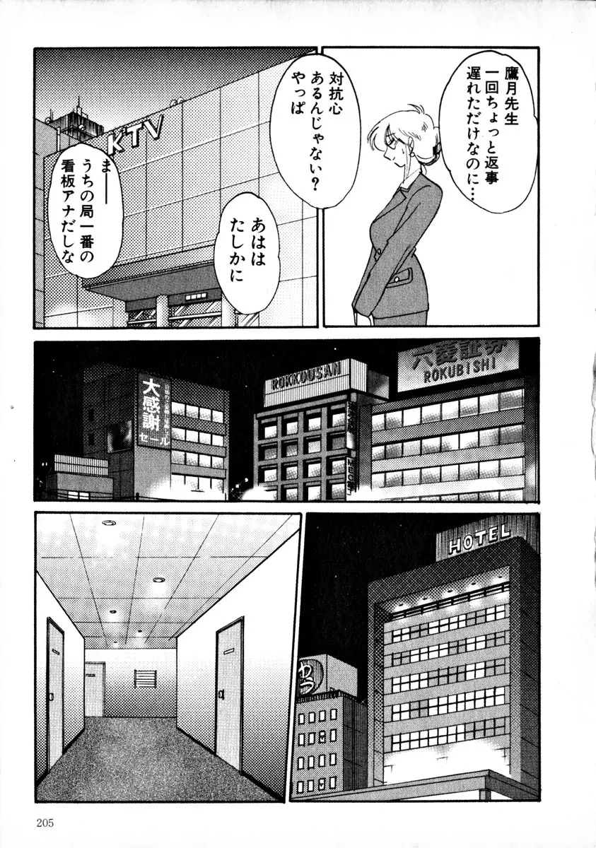 鷹月助教授の淫靡な日々 1 Page.208