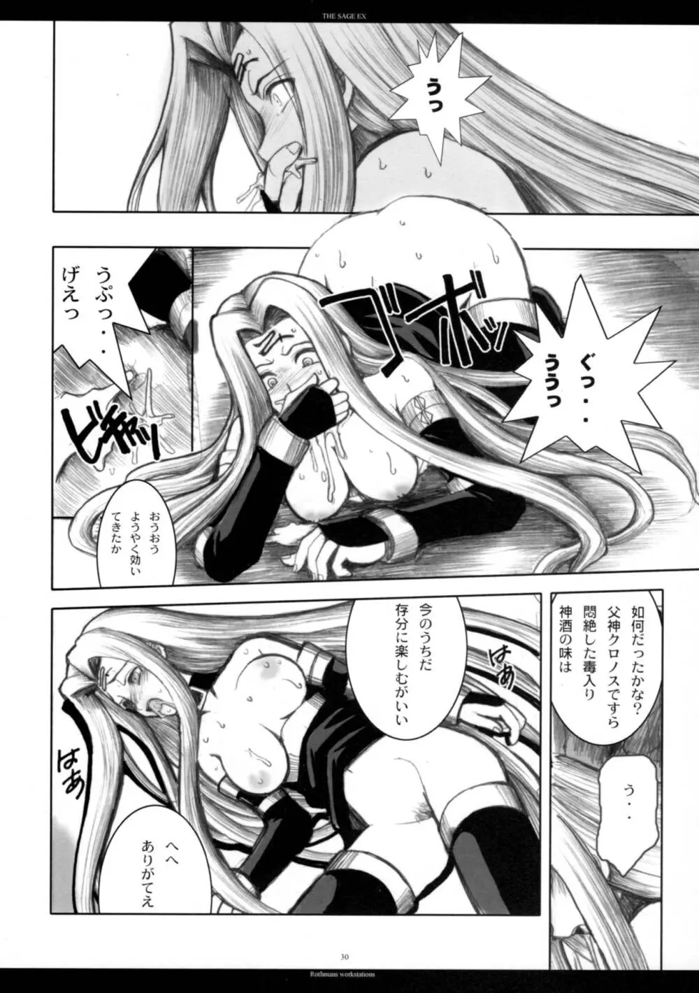 The SAGE ex よるぬきライダーさん Page.29