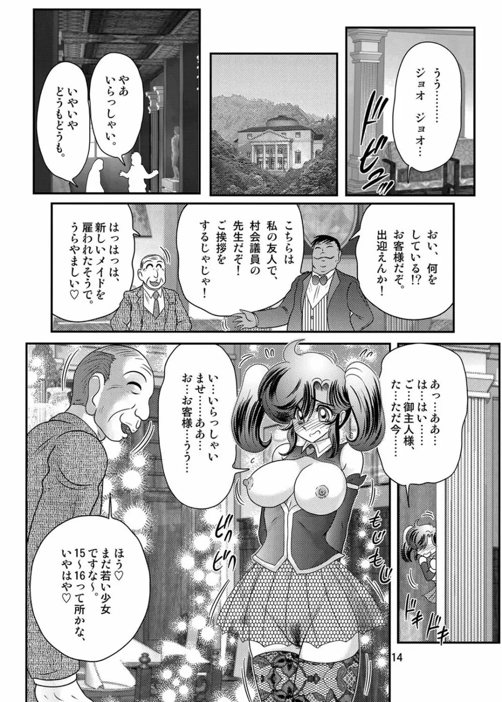 精霊特捜フェアリィセイバーW 黒姦獣 Page.15