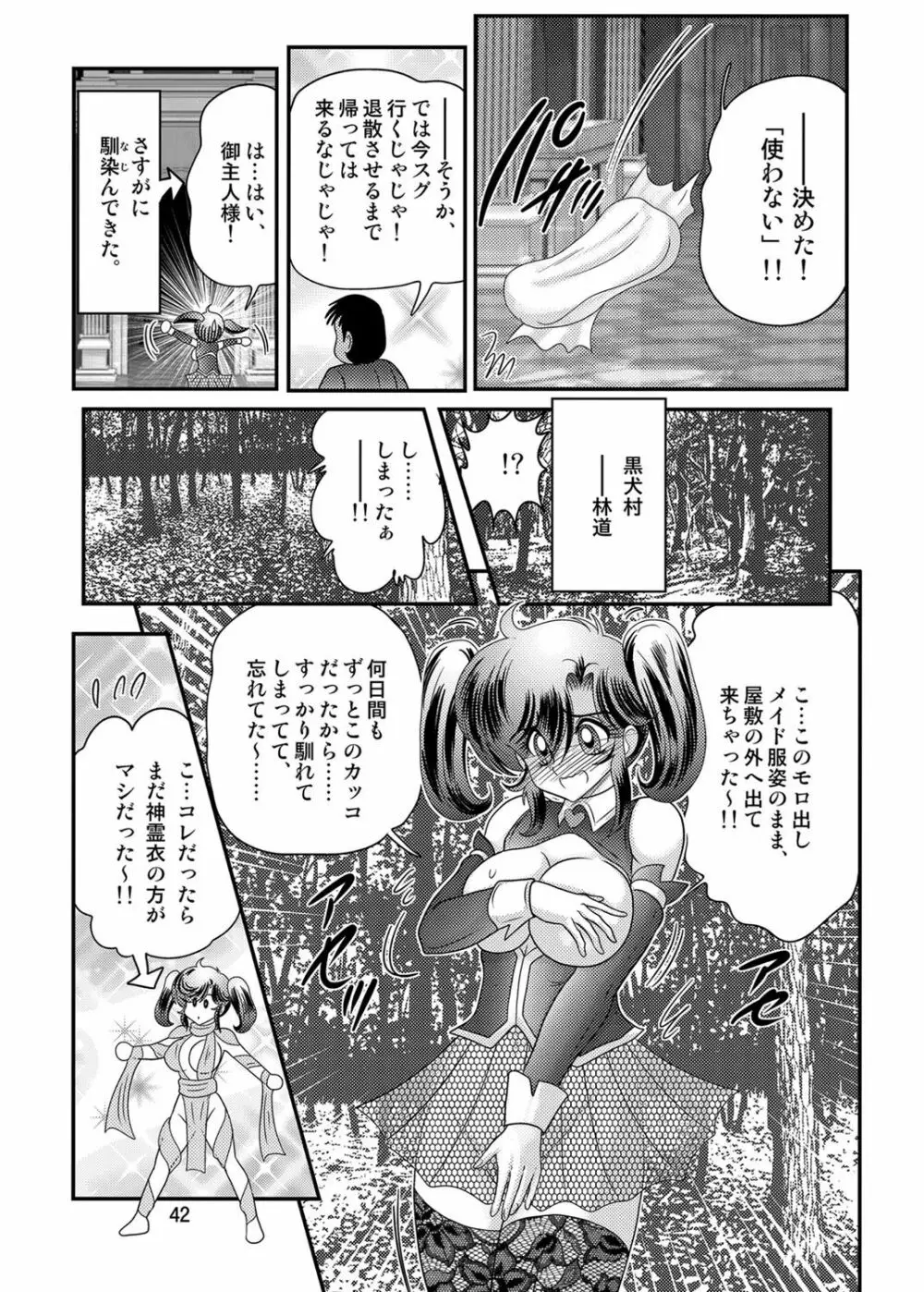 精霊特捜フェアリィセイバーW 黒姦獣 Page.43