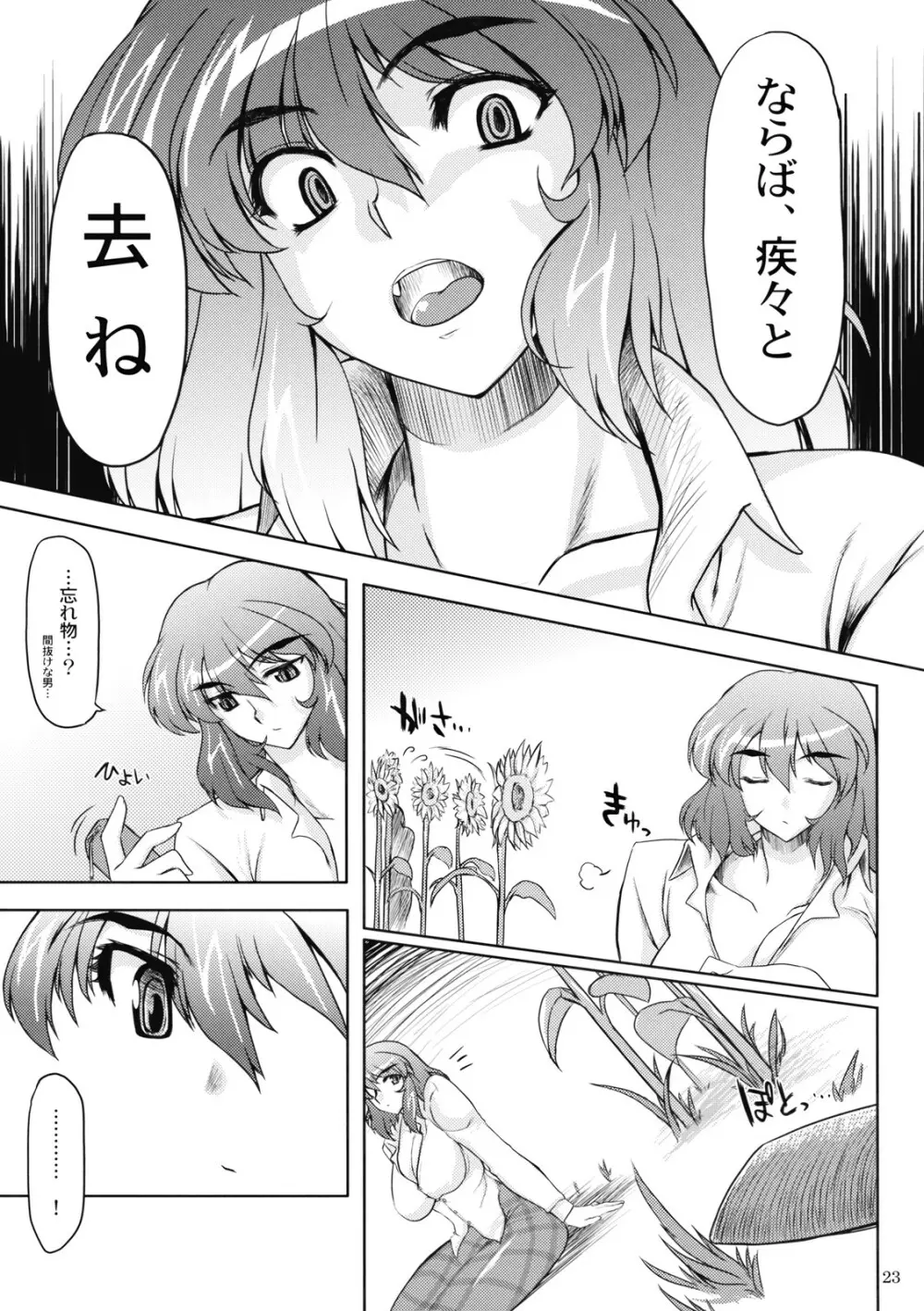 太陽の畑にて Page.22