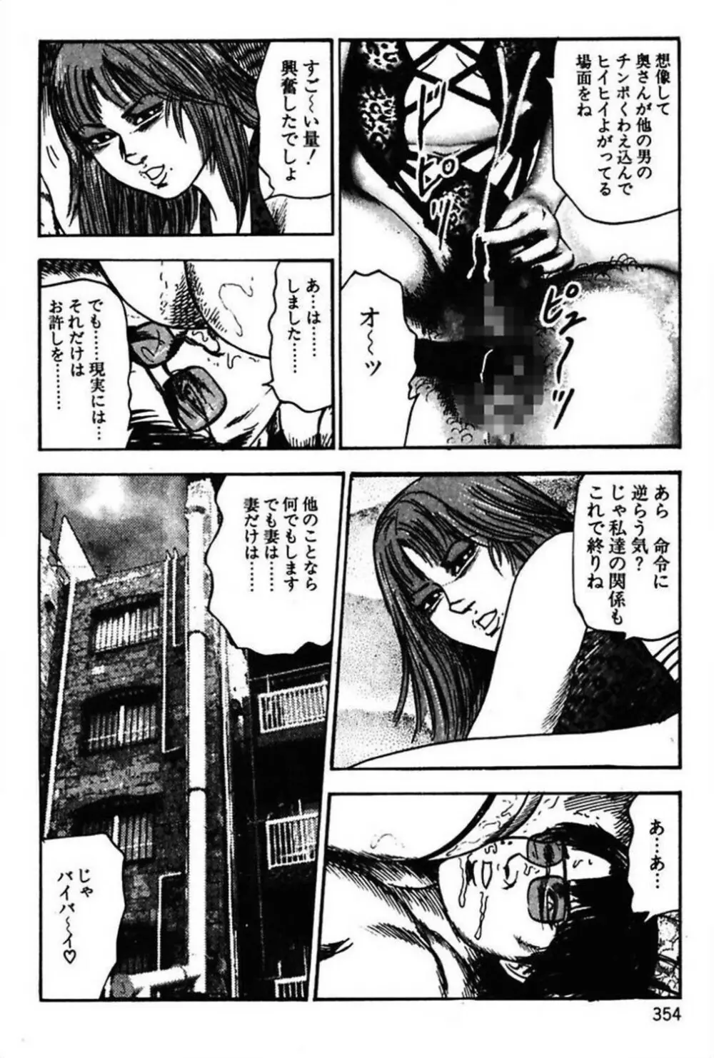 新妻の羞恥プレイ Page.356