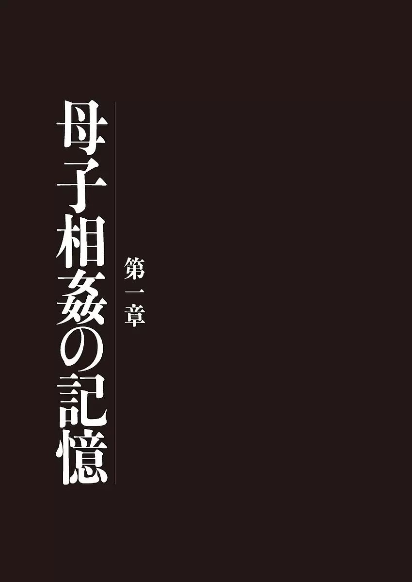 母子相姦日記 母さん、一度だけだから…。 Page.3