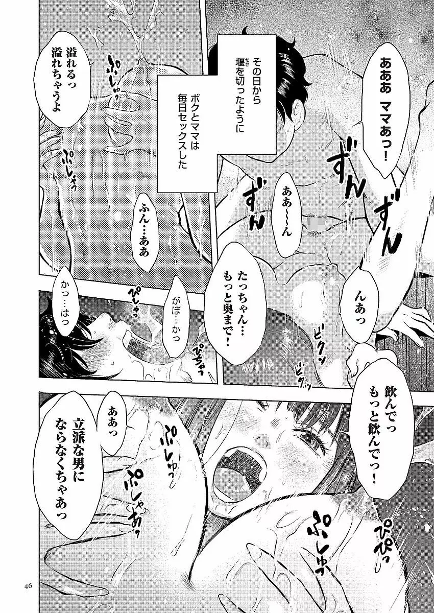 母子相姦日記 母さん、一度だけだから…。 Page.46