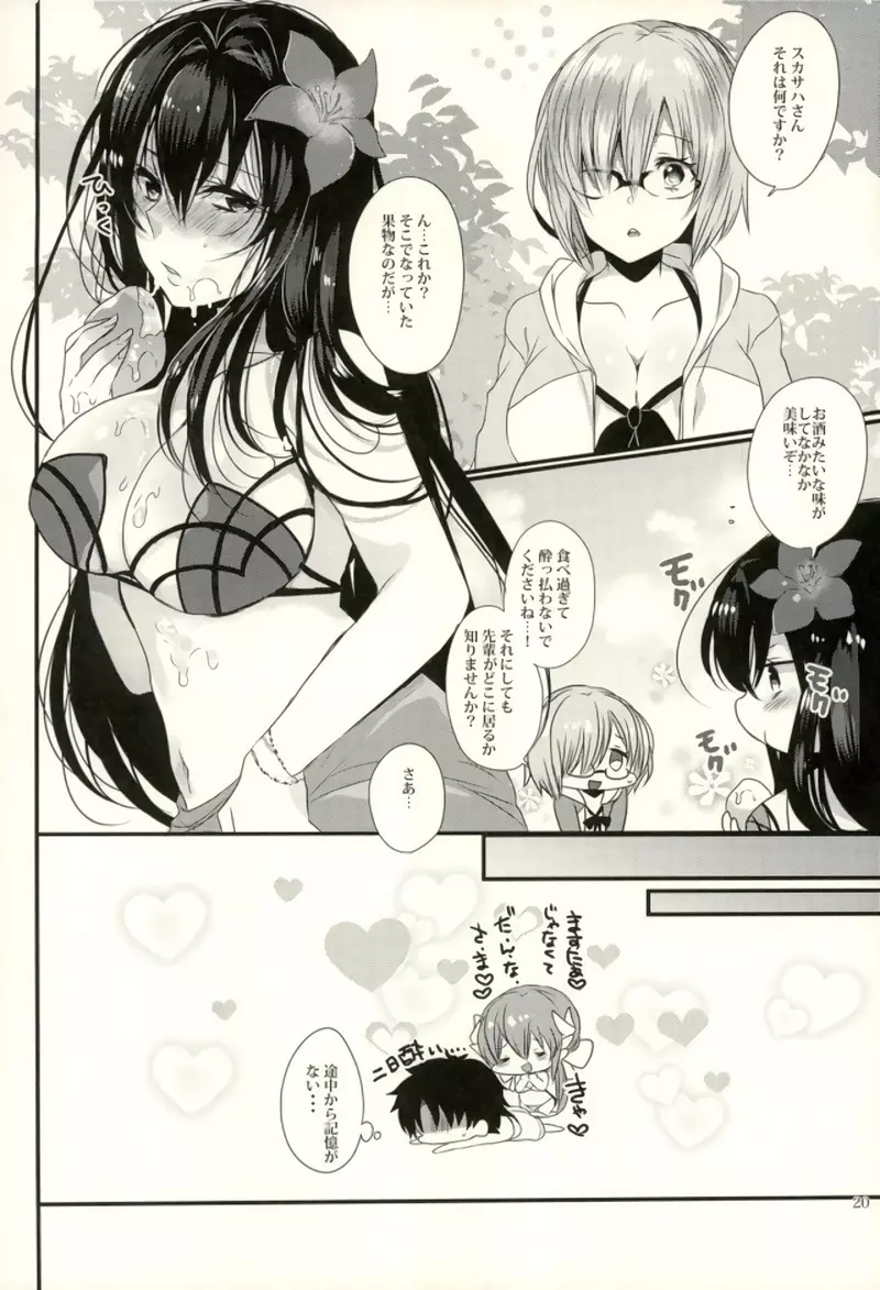 清姫ちゃんと真夏のバカンス Page.17